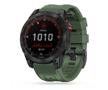 Pasek i akcesoria do zegarków TECH-PROTECT Iconband do Garmin Fenix (22mm) Army Green 9589046921537